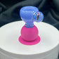 Opal Handle Slide - Milky Blue