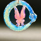 Gilyum Glass x CraftedByFey Collab Ouroboros Fairy Wing Pendant