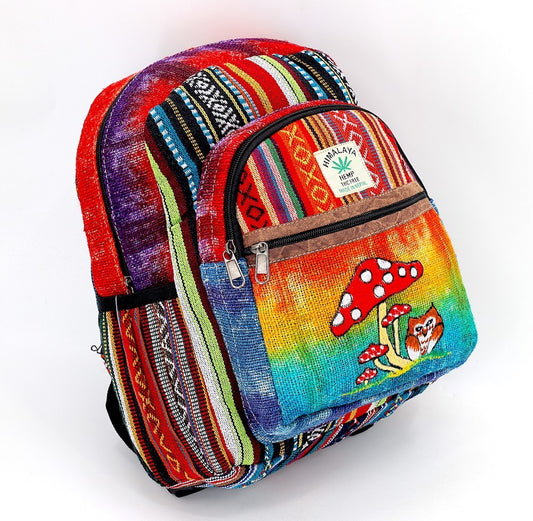 Owl Mushroom Backpack by Himalaya Handmade