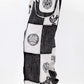 Patchwork Joggers Black/White