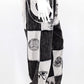 Patchwork Joggers Black/White