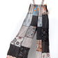 Patchwork Overalls Black/Grey + Orange