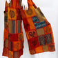 Patchwork Pants - Brown