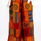 Patchwork Pants - Brown