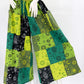 Patchwork Pants - Green Celestial