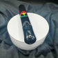 Rasta Peace Sign Steamroller by Jellyfish Glass