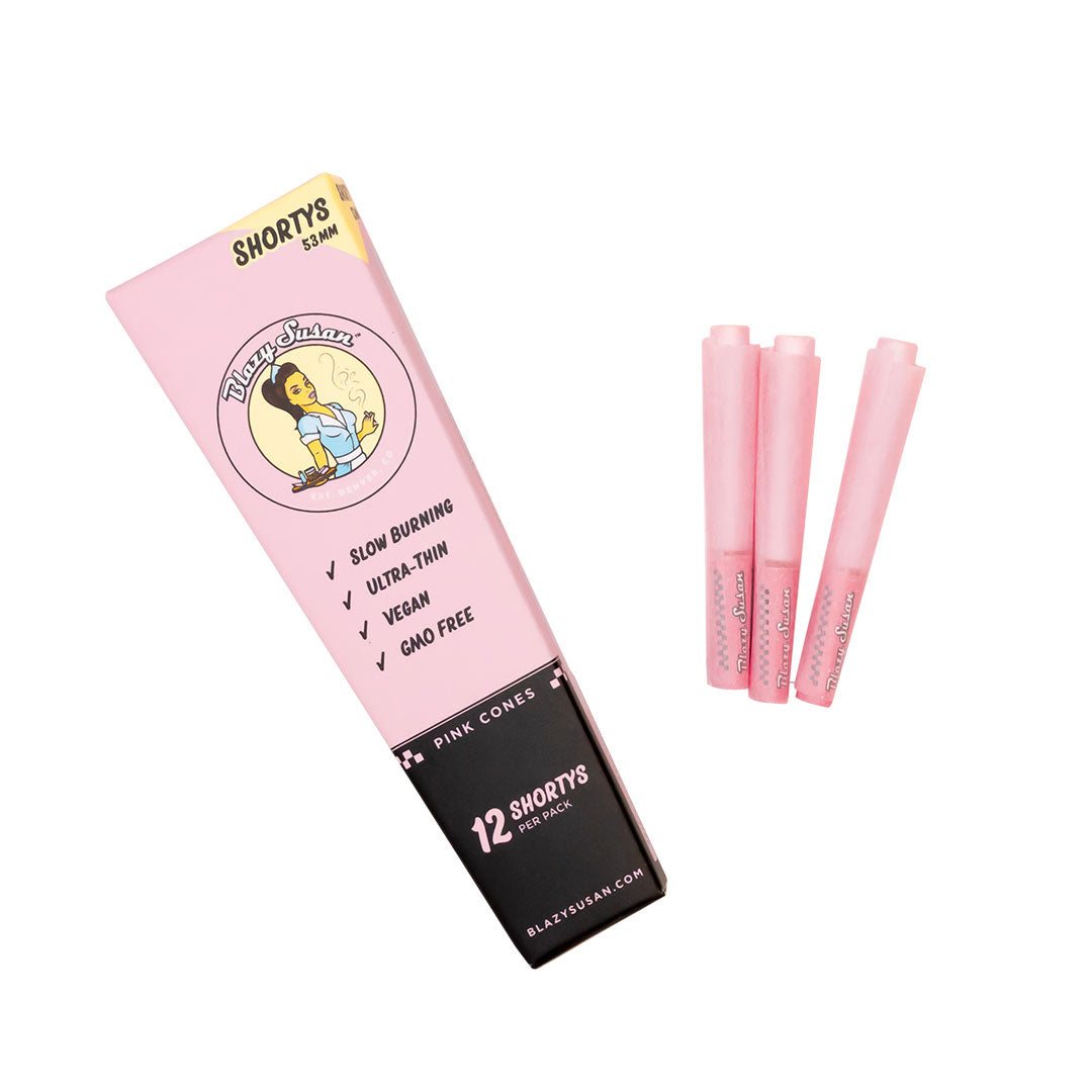 Blazy Susan Pink Shortys Cones