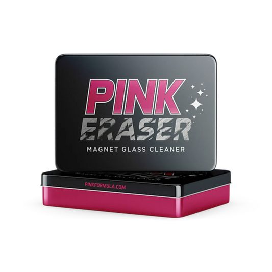 Pink Formula Pink Eraser Magnet Glass Cleaner