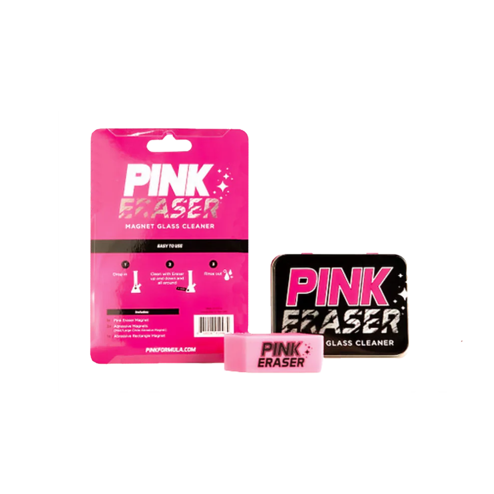 Pink Formula Pink Eraser Magnet Glass Cleaner