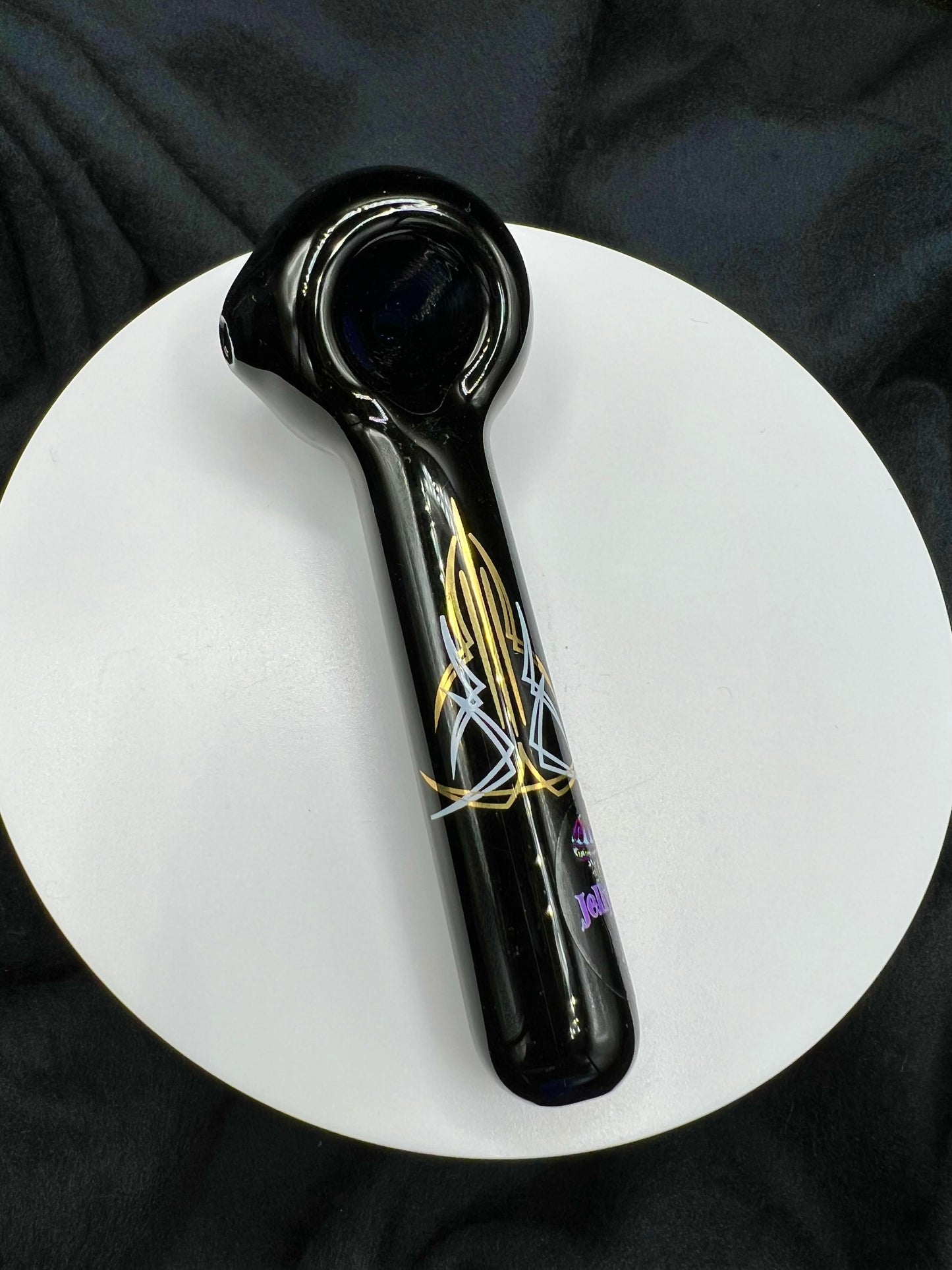 Pinstripe Spoon by Jellyfish Glass