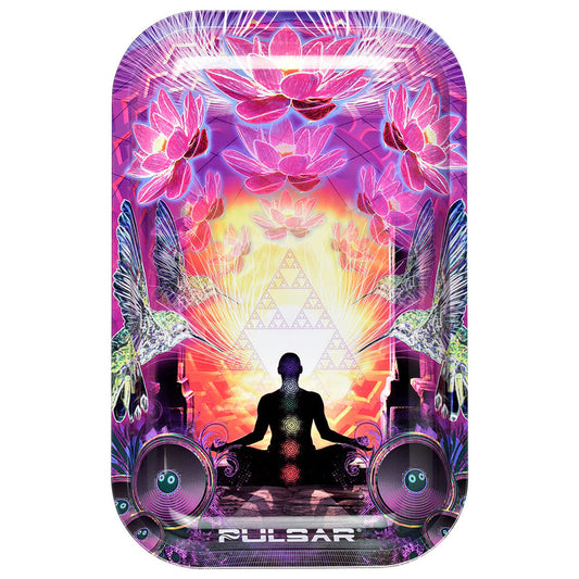 Pulsar Metal Rolling Tray - Sound of Silence