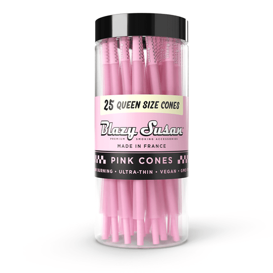 Blazy Susan Pink Queen Size Cones - 25 Count