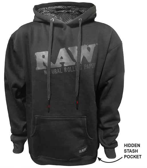 RAW Black Hoodie