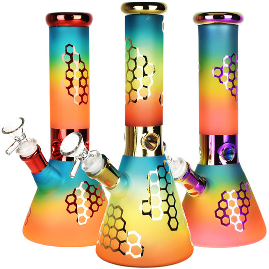 Rainbow Honeycomb Water Pipe