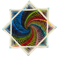 SpinFlowstar Dapostar - Rainbow Swirl