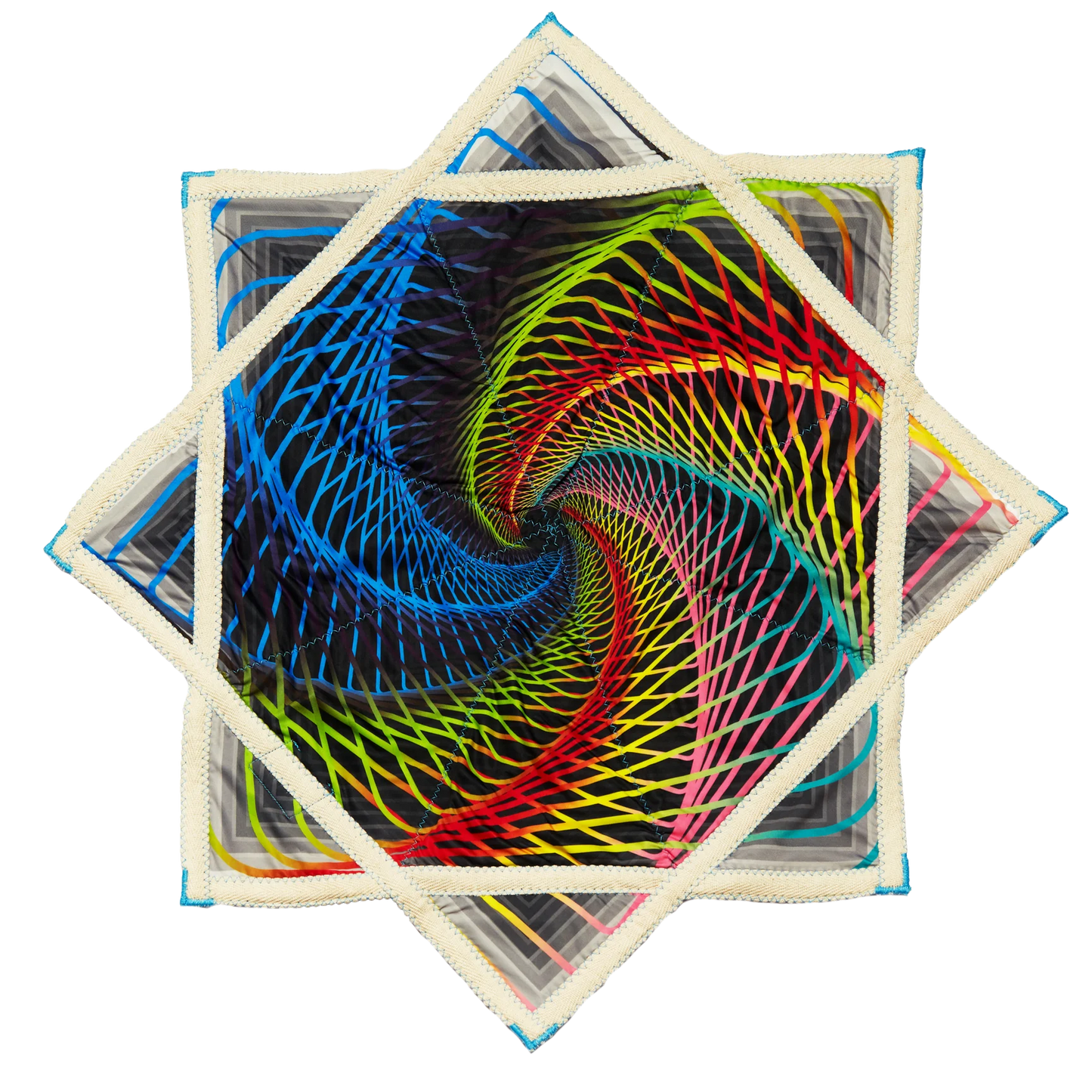 SpinFlowstar Dapostar - Rainbow Swirl