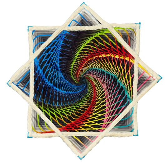 SpinFlowstar Dapostar - Rainbow Swirl