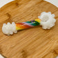Jellyfish Glass Rainbow & Puffy Clouds Spoon