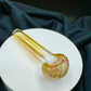 Rasta Frit Novelty Pipe by Jellyfish Glass