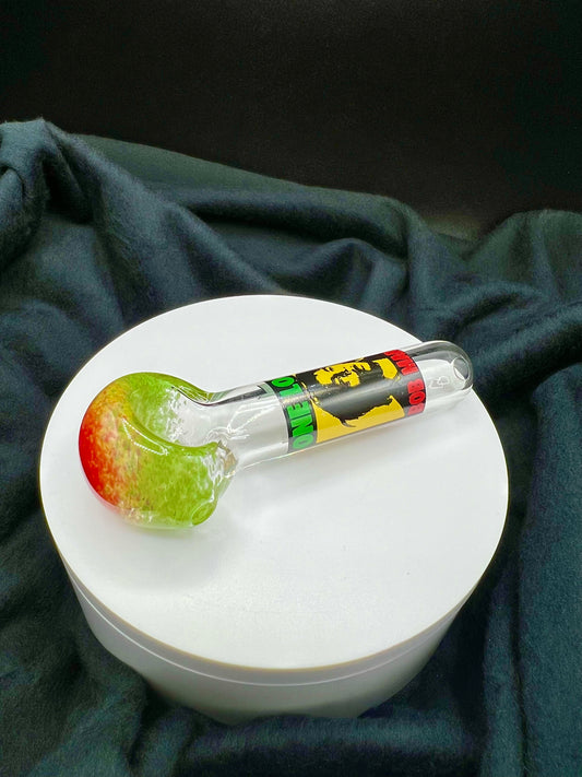 Rasta Frit Bob Marley Spoon by Jellyfish Glass