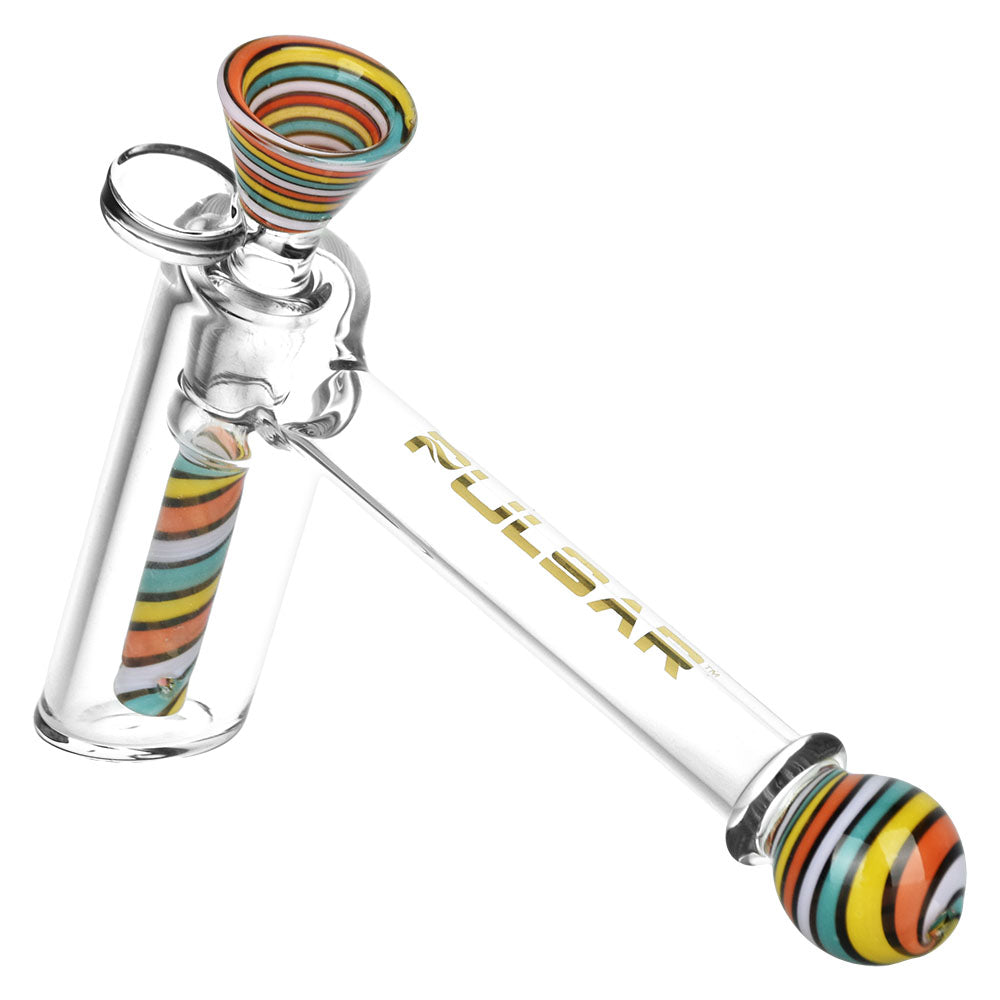 Pulsar Retro Rave Wig Wag Bubbler w/ Herb Slide