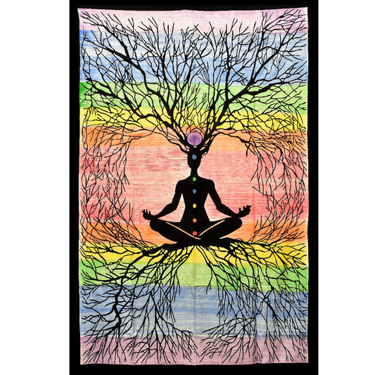 ThreadHeads Tapestry - Rooted Chakra Meditation