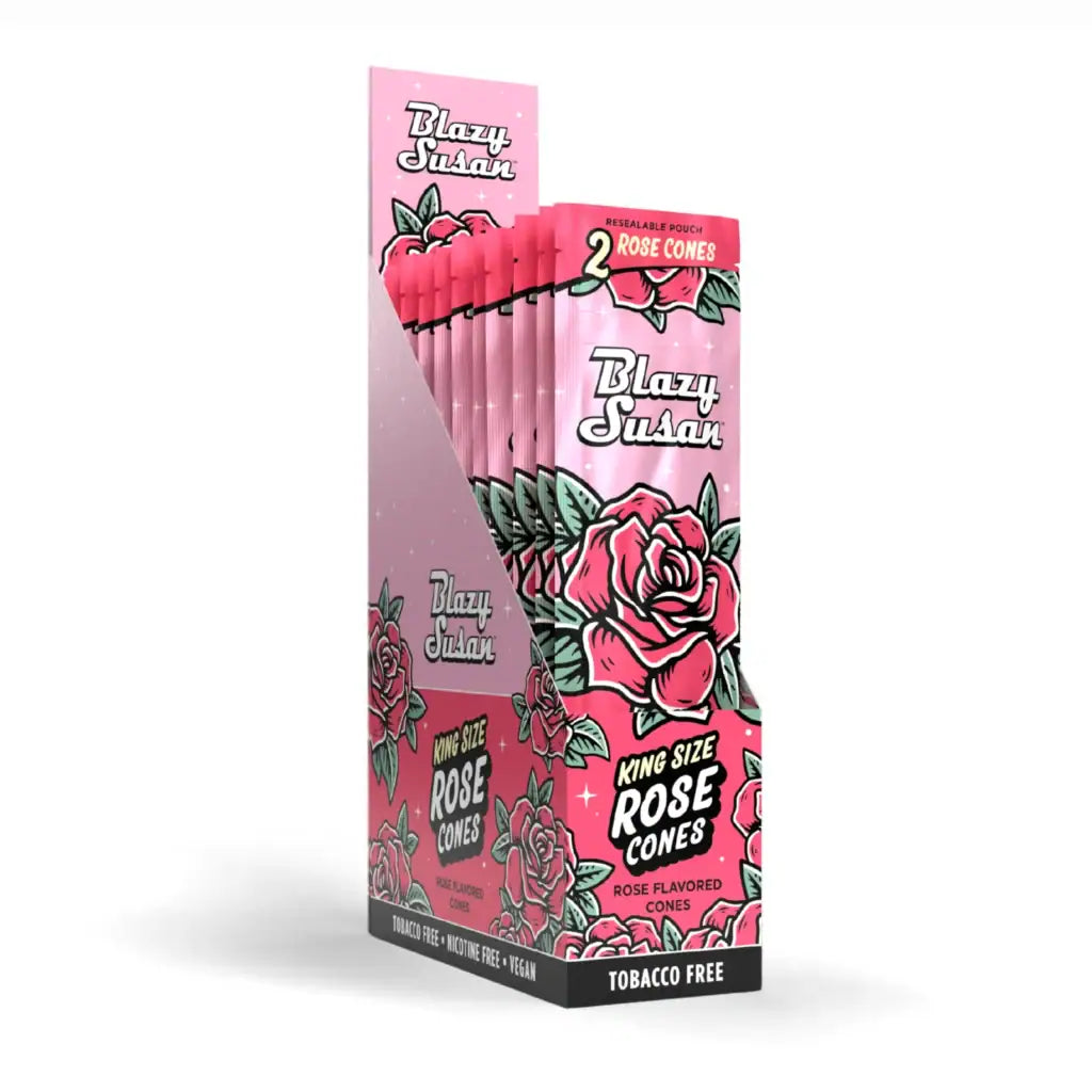 Blazy Susan Rose Cones