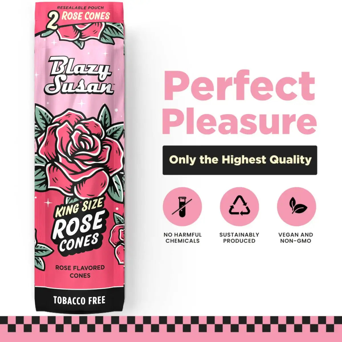 Blazy Susan Rose Cones