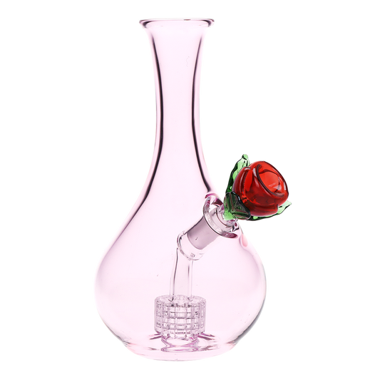 Rose In Vase Water Pipe