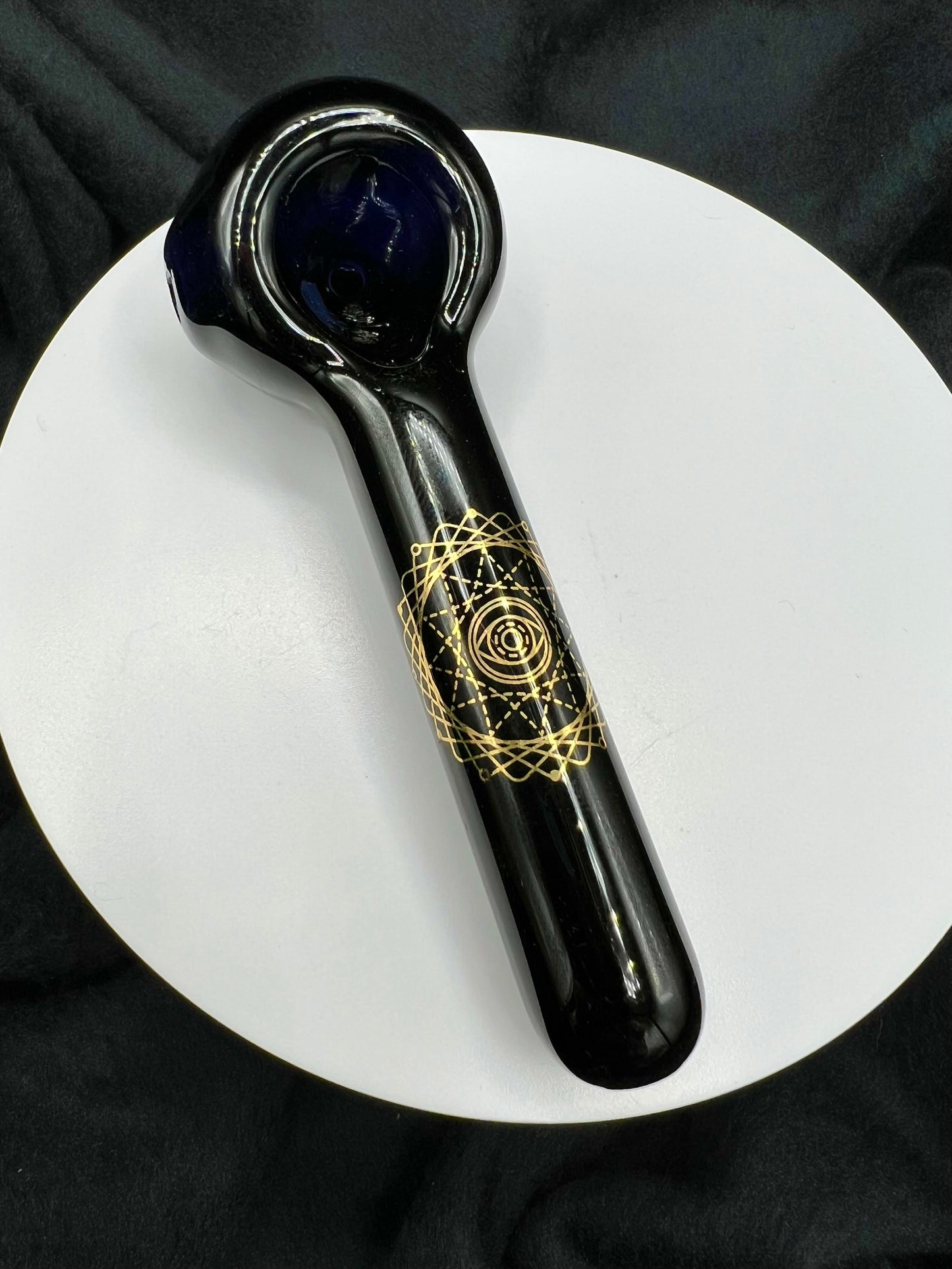 Sacred Geometry Spoon by Jellyfish Glass