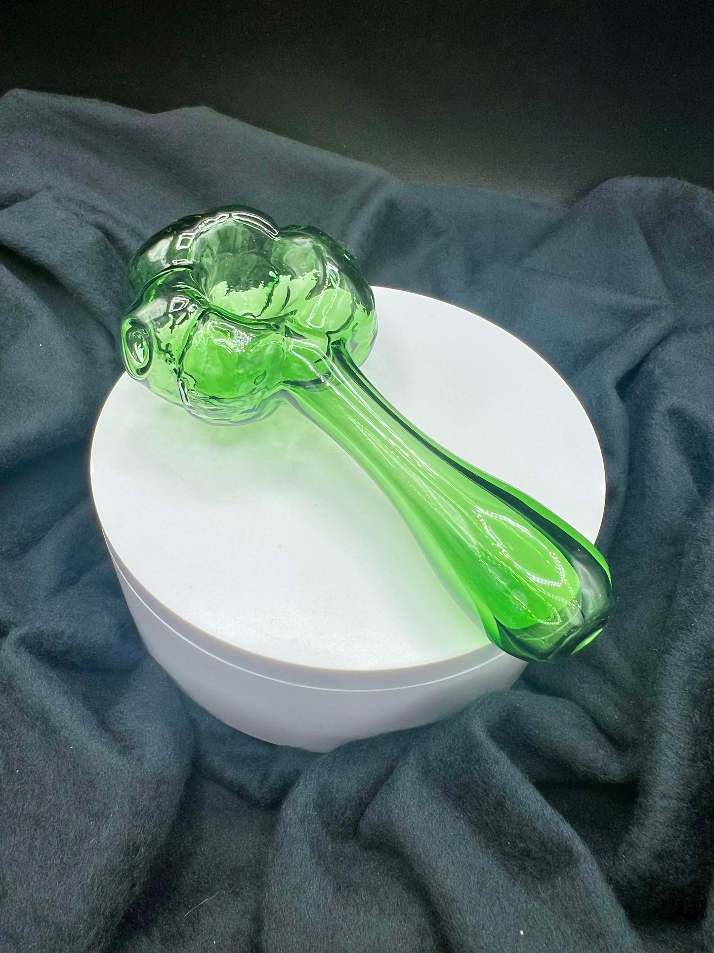 Shamrock Spoon by Jellyfish Glass