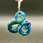 Gilyum Glass Single Head Python Pendant