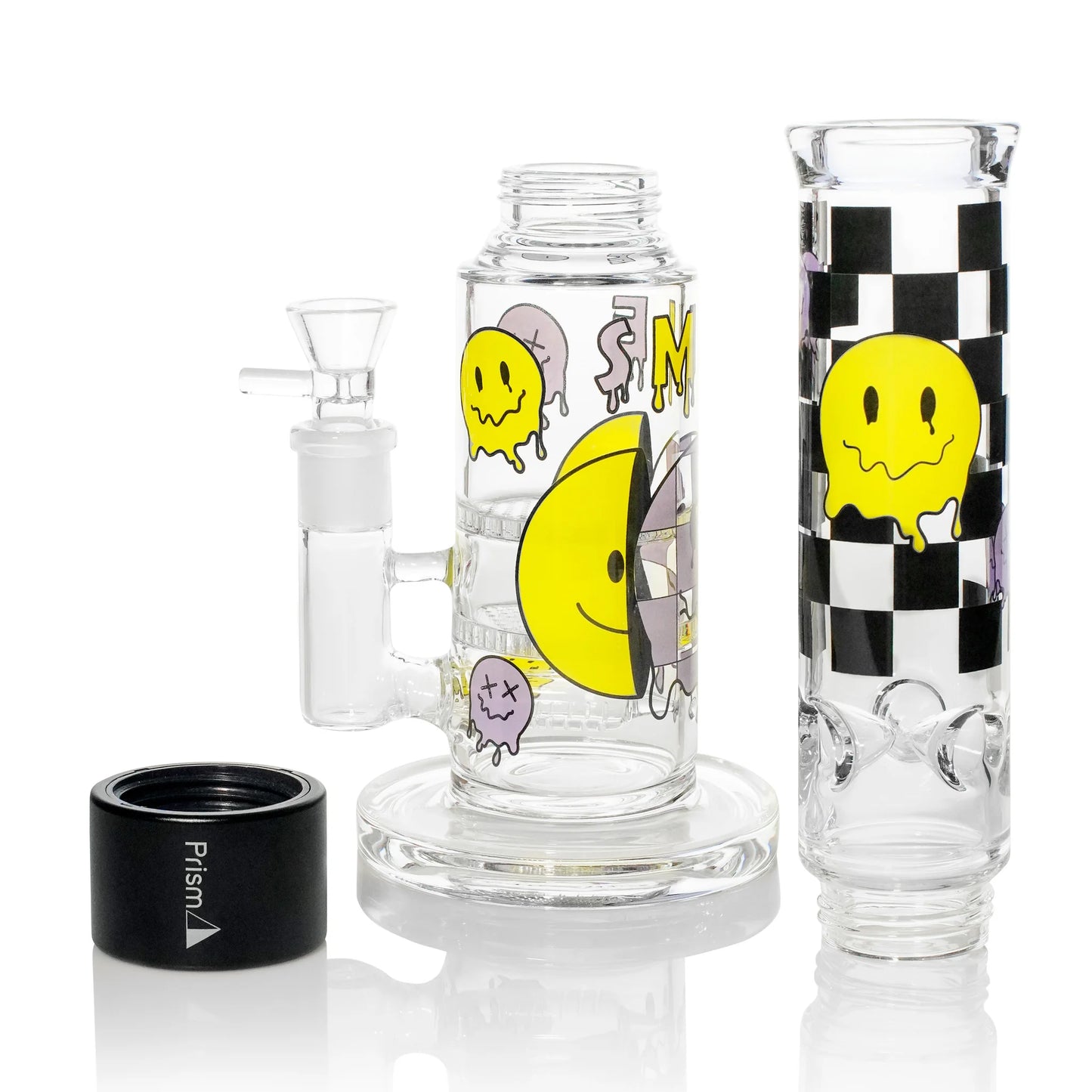 Prism Water Pipes Smile Big Honeycomb Single Stack