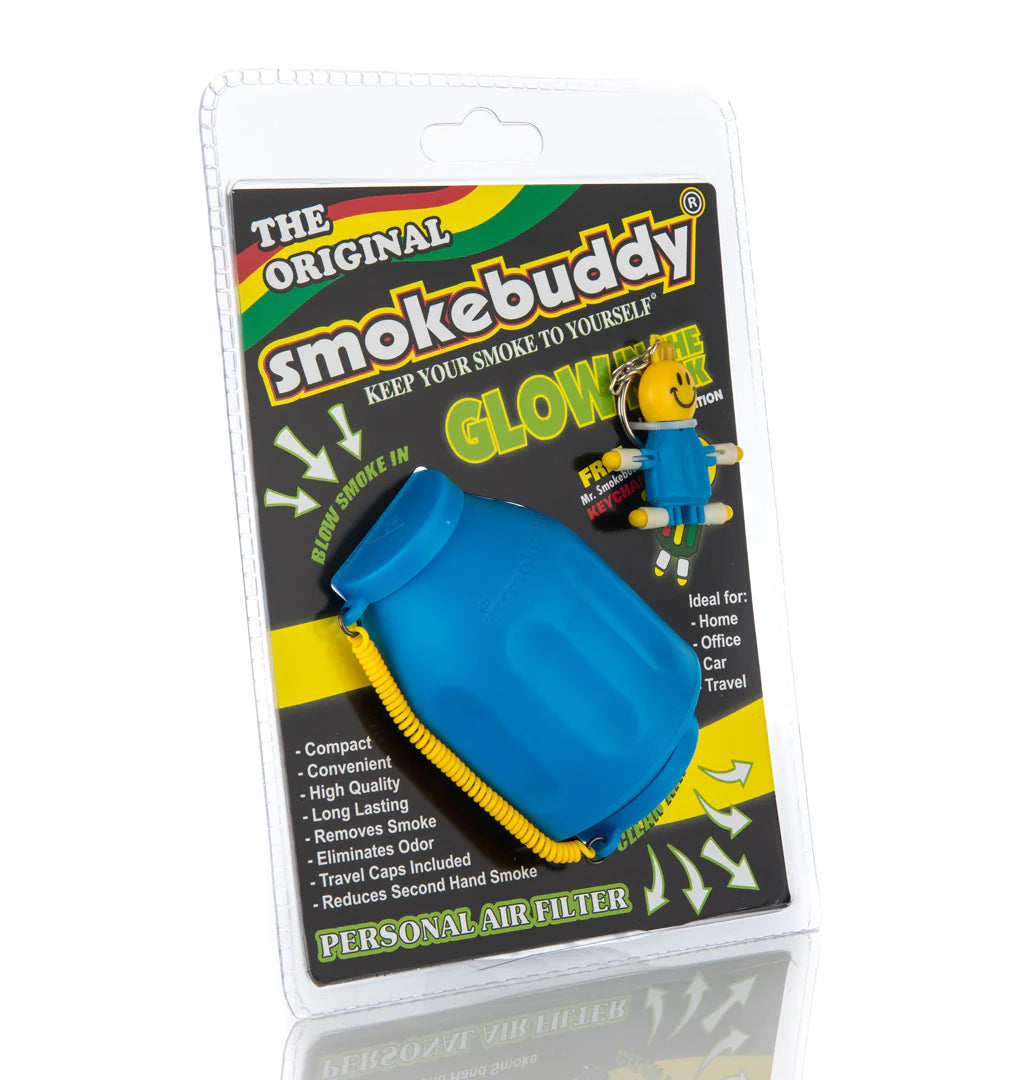 Smoke Buddy Original - Blue Glow in the Dark