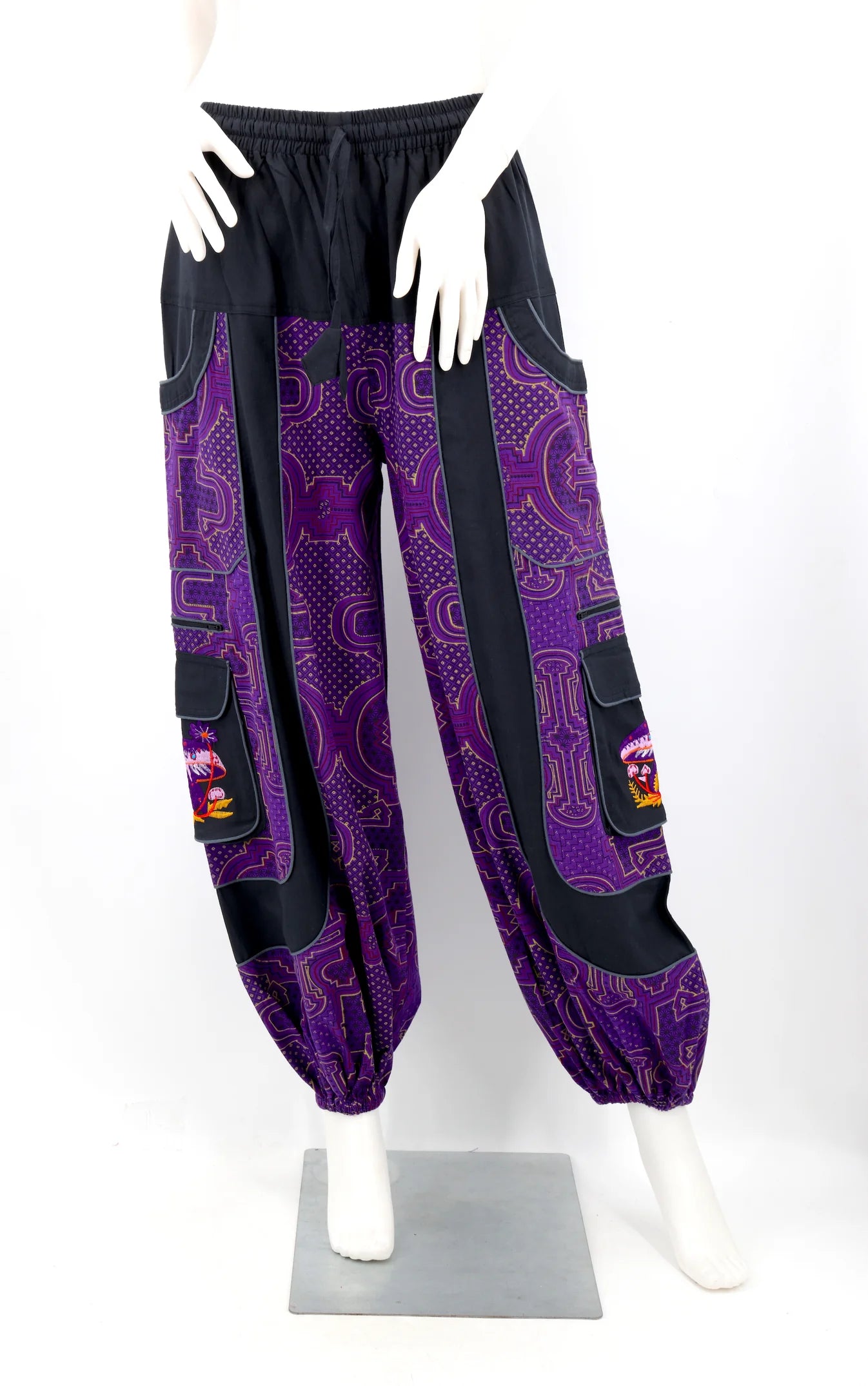 Spanish Tile Mushroom Pants