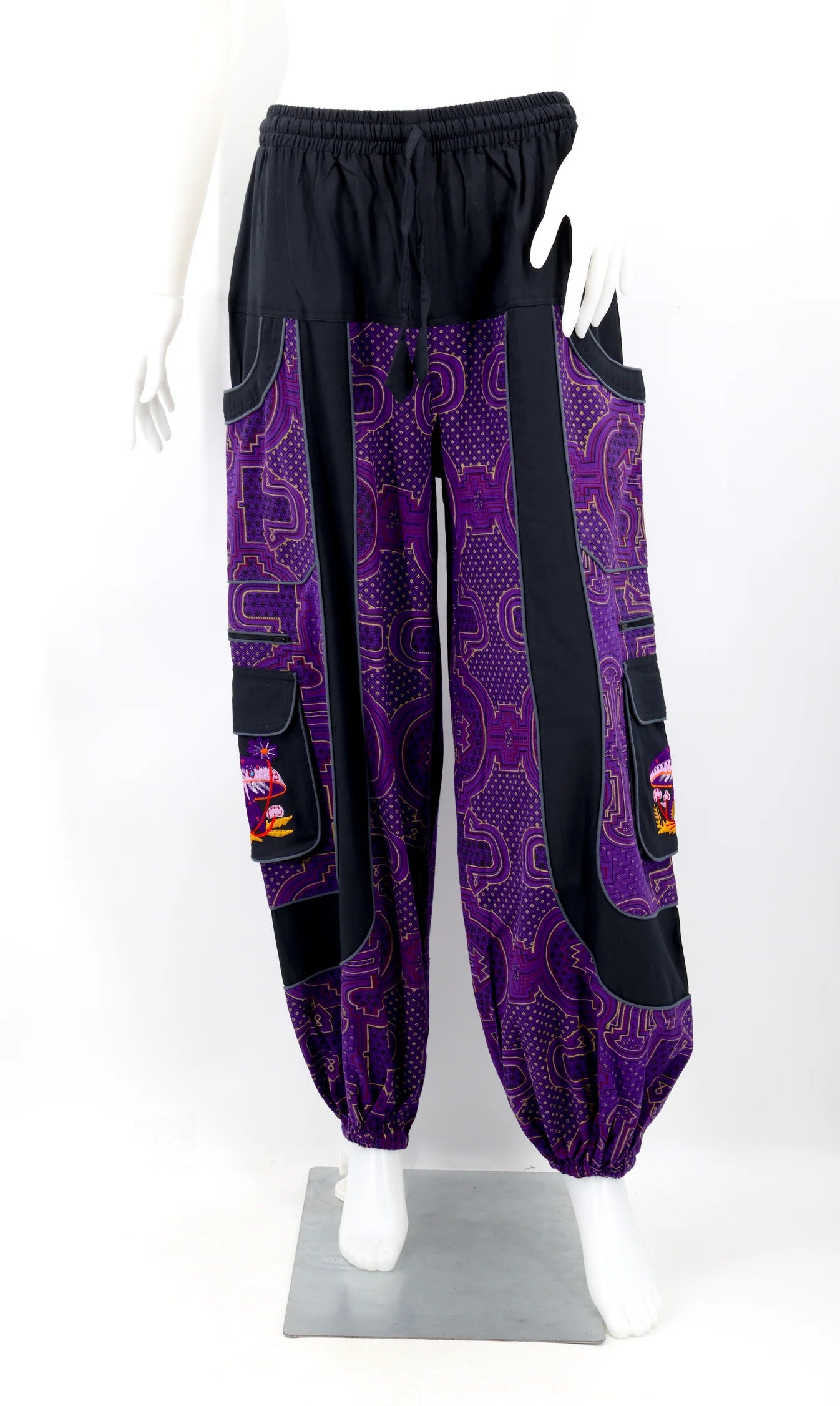 Spanish Tile Mushroom Pants
