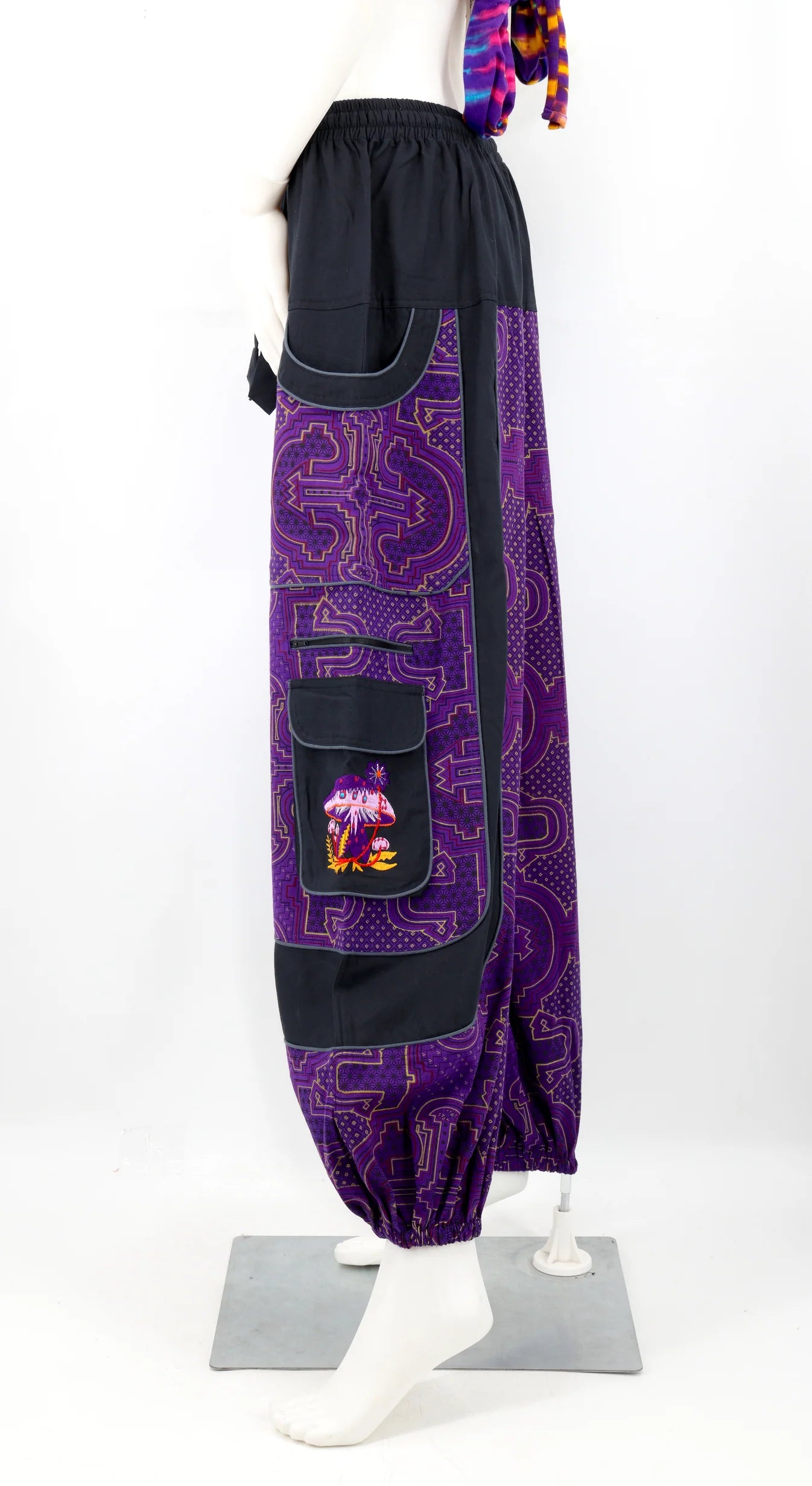Spanish Tile Mushroom Pants