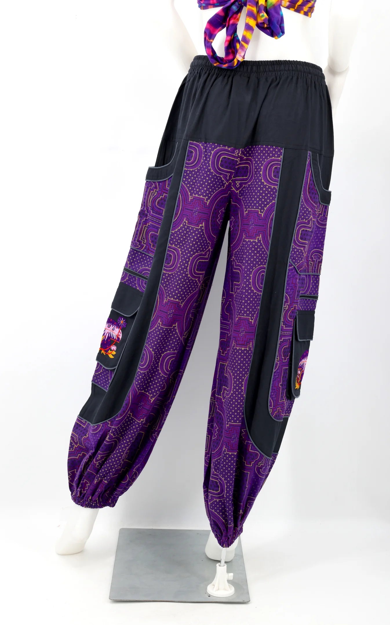 Spanish Tile Mushroom Pants