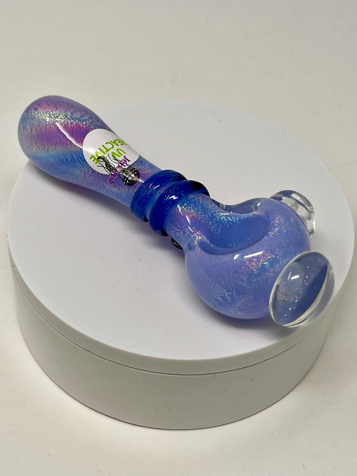 Jellyfish Glass Sparkle in the Reeds UV Reactive Spoons