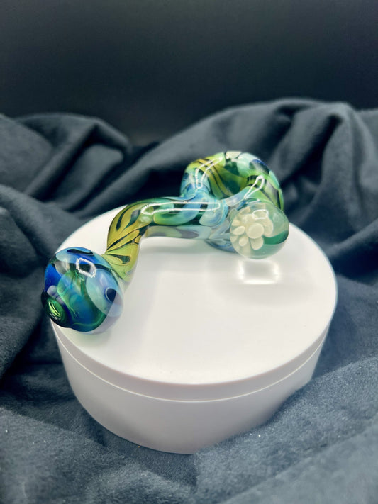 Squiggly Flower Accent Bowl