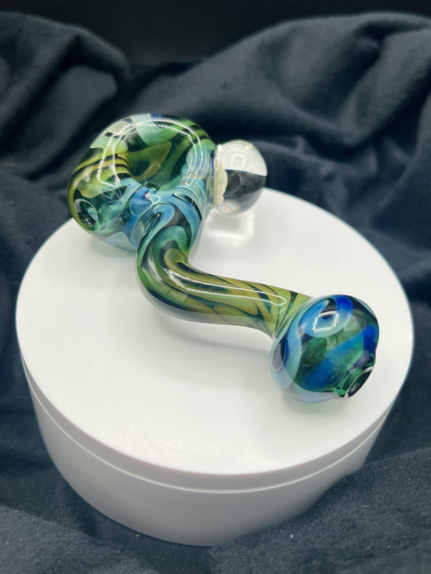 Squiggly Flower Accent Bowl
