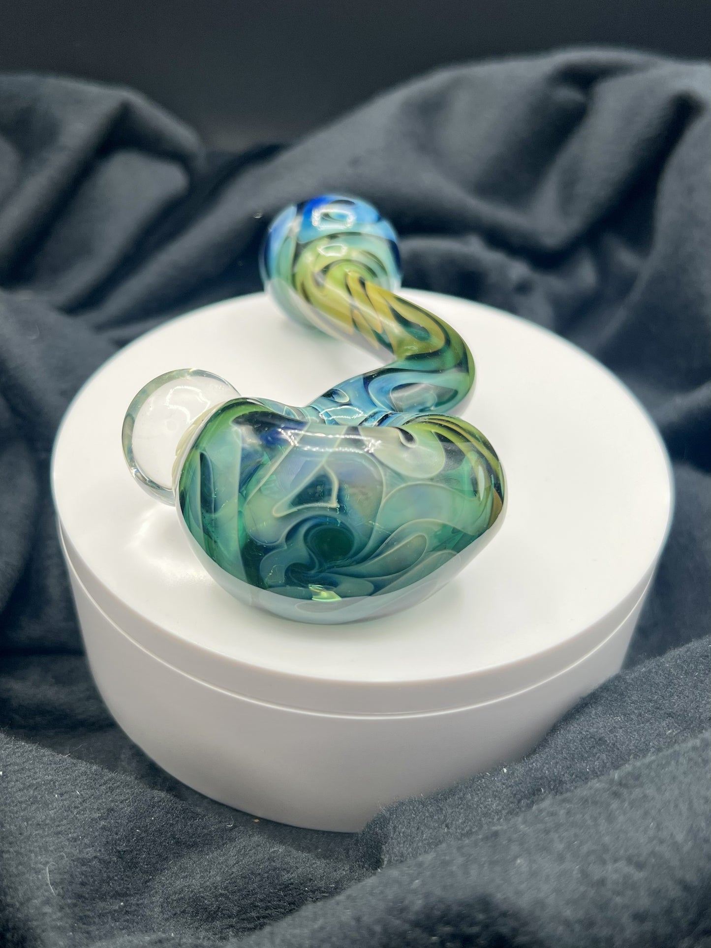 Squiggly Flower Accent Bowl