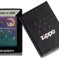 Zippo Lighter - Engraved Starry Sky