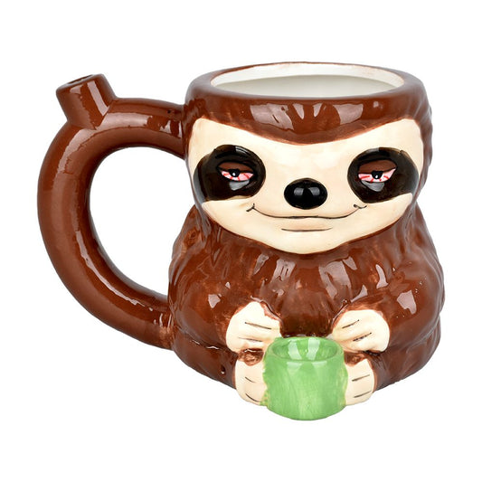 Stoned Sloth Ceramic Pipe Mug