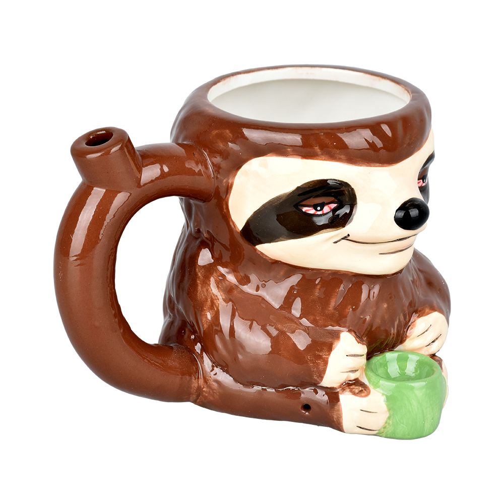 Stoned Sloth Ceramic Pipe Mug