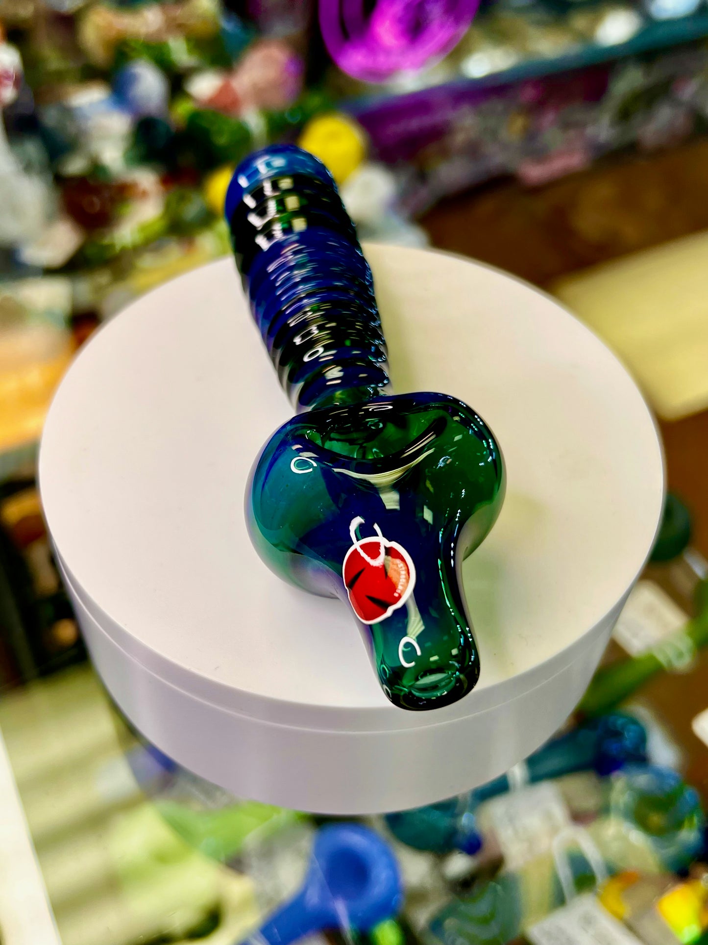 Str8 Glass 4-Hole Spoon