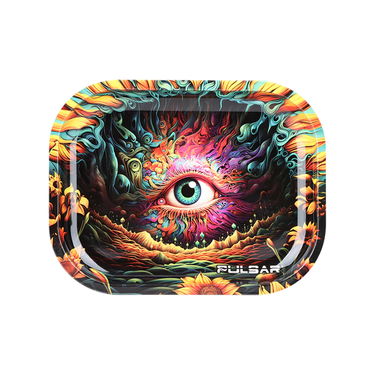 Pulsar Rolling Tray - 7x5.5 - Sunflower of the Mind