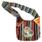 ThreadHeads Tie Dye Peace Sign Flower Sling Bag
