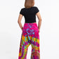 Tie Dye Cotton Harem Pants - Pink