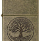 Zippo Lighter - Lustre Tree of Life - Antique Brass